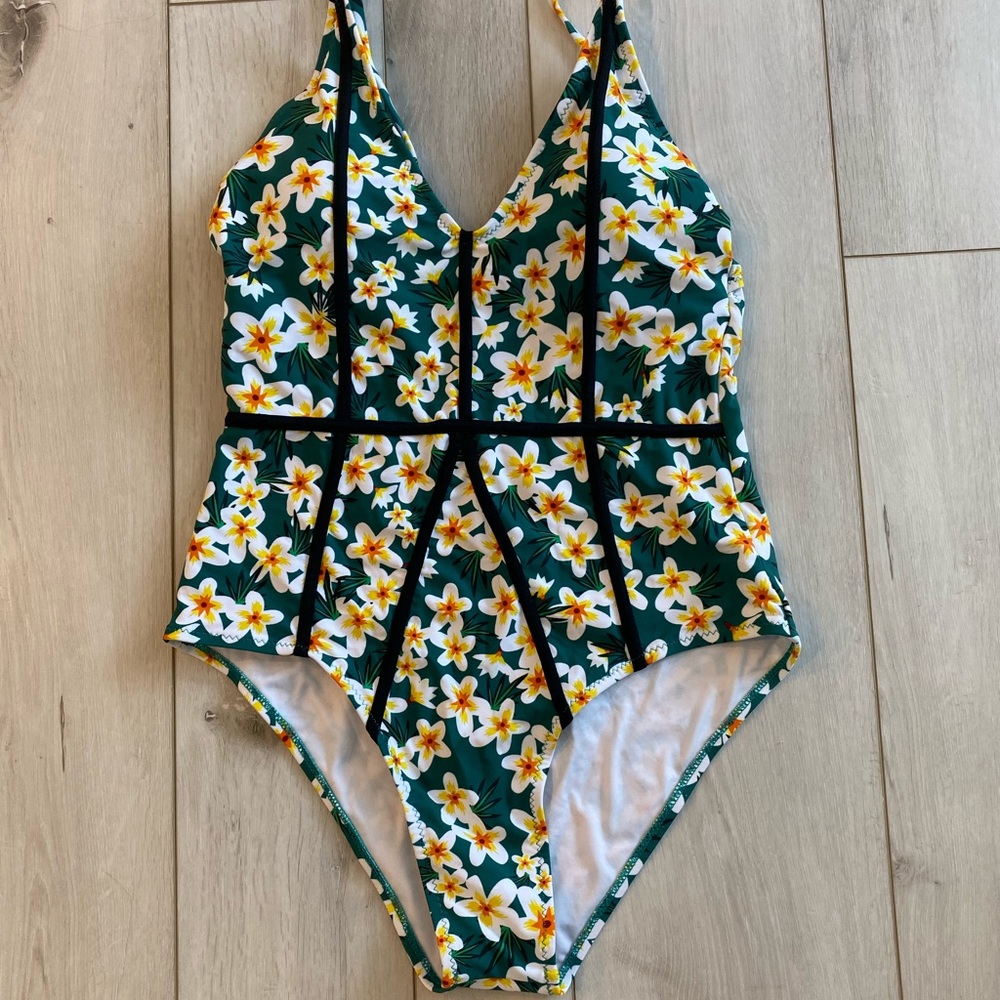 Floral Bathing Suit